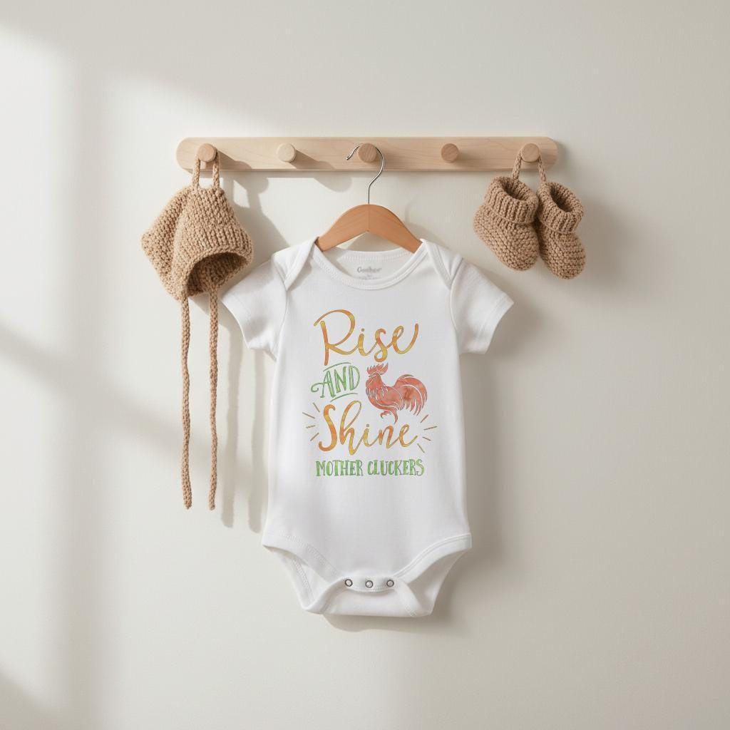 Rise and Shine Mother Cluckers Bodysuit