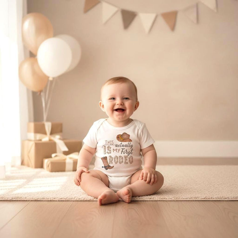 Cowboy Birthday, First Rodeo, Country Baby Shower Gift, Western Theme Party