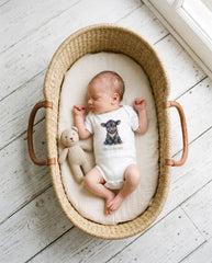 New to the Herd Angus Calf Bodysuit, Western Farm Baby Shower Gift, Cow Onesie®
