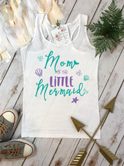 Mommy of the Little Mermaid Shirt, Under the Sea Party