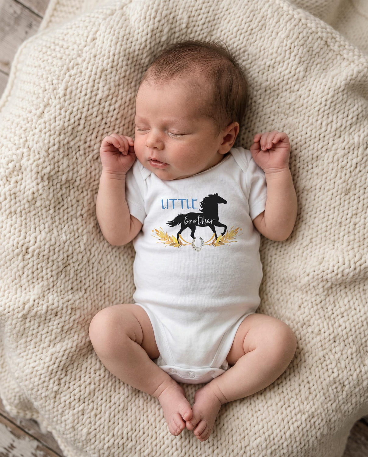Little Brother Big Brother, Western Sibling Announcement Bodysuit, Sibling Tees, Family Shirts