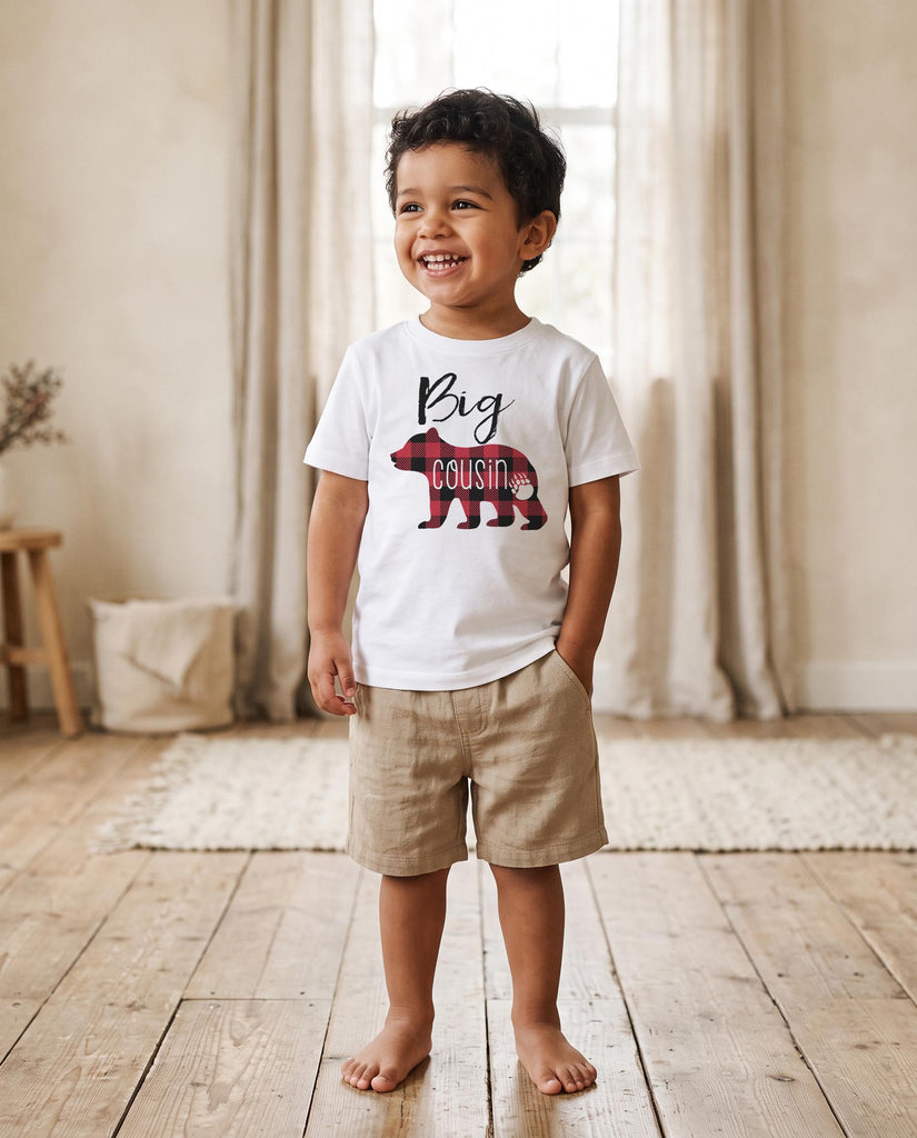 Promoted to Big Cousin Shirt, Toddler Cousin Tee, Family Gift