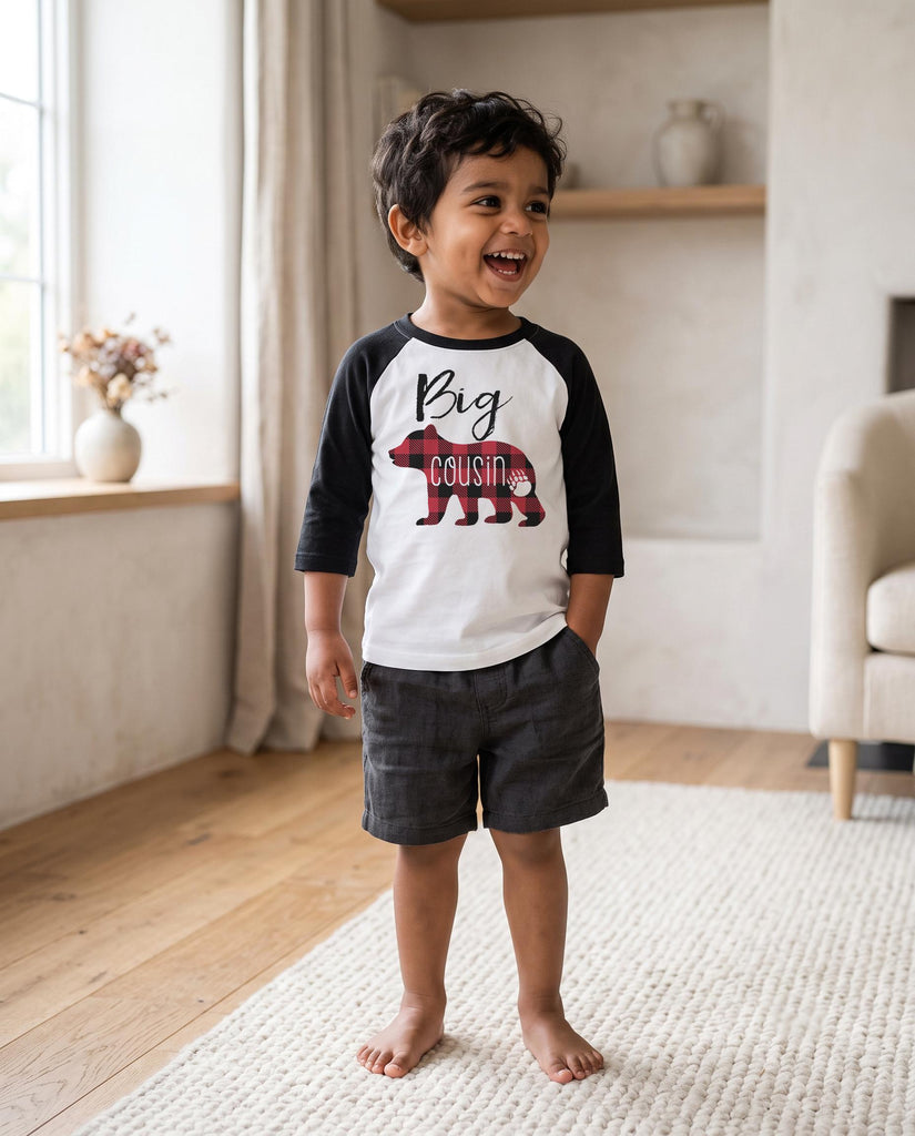 Promoted to Big Cousin Shirt, Toddler Cousin Tee, Family Gift