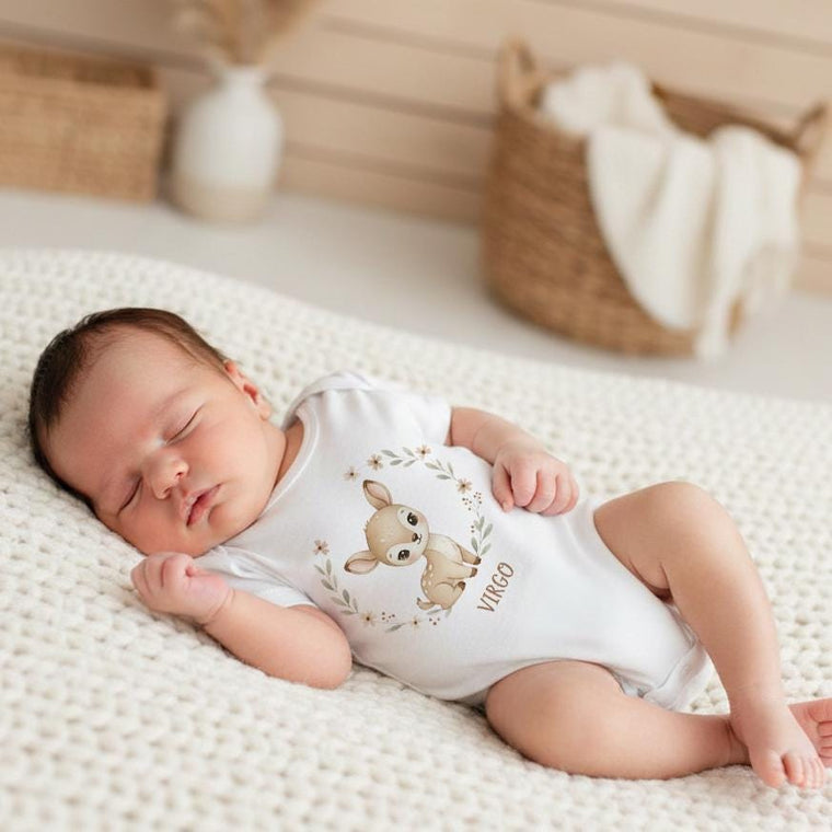 Virgo Baby Bodysuit, Zodiac Sign Baby Gift