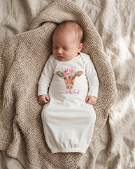 New to the Herd Gown, Farm Baby Gift
