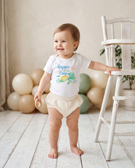 Under the Sea First Birthday Bodysuit, Turtle Boy Outfit