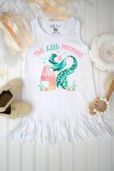 This Little Mermaid is 4 Birthday Shirt, Under the Sea Party