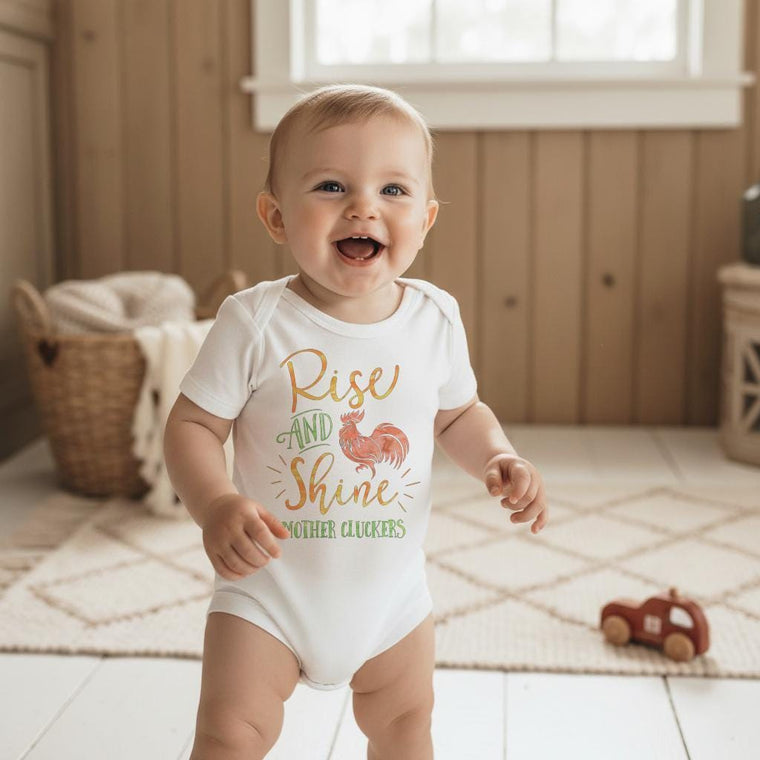 Rise and Shine Mother Cluckers Bodysuit