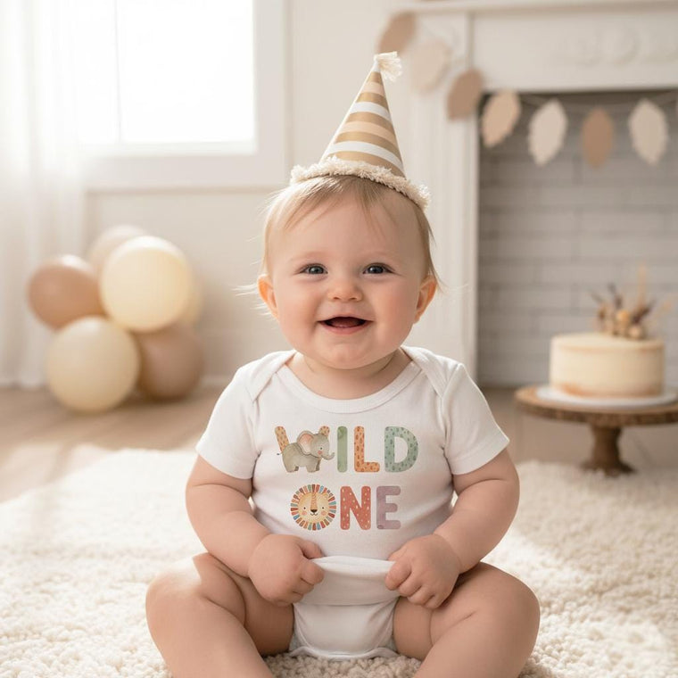Wild One Boho Safari Birthday Shirt, Matching Family Set
