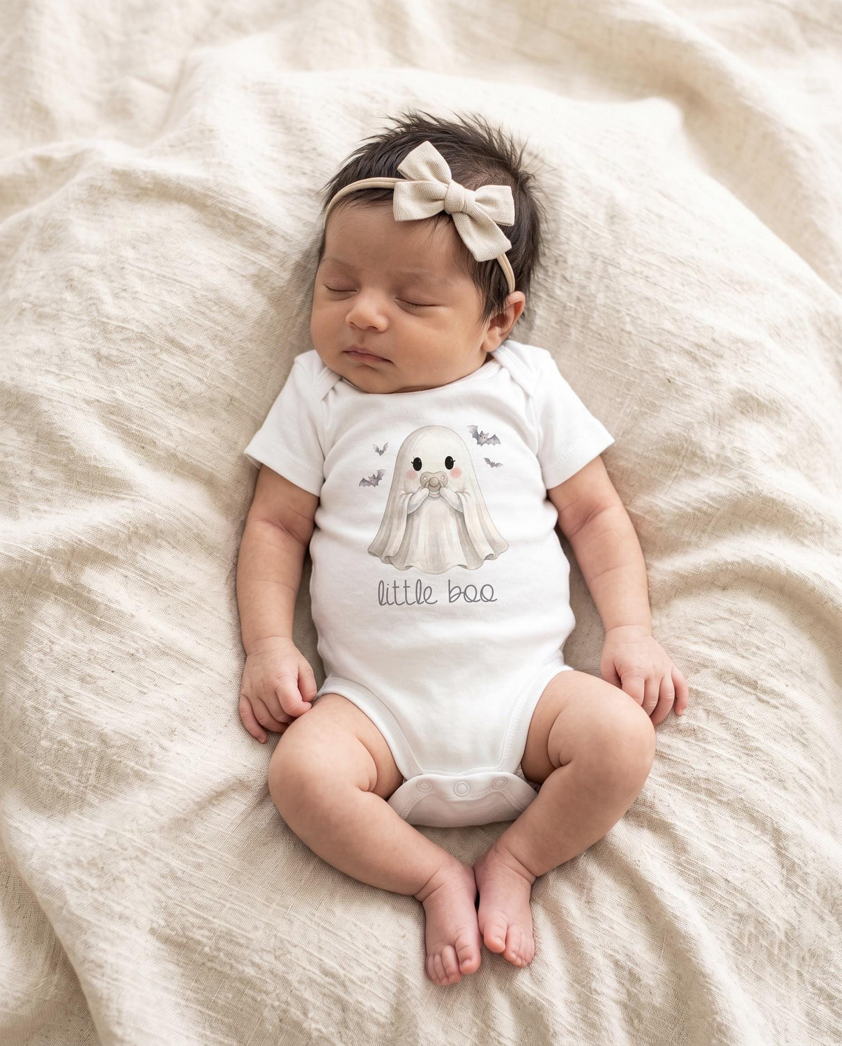 Fall Baby Shower Gift, Little Boo Bodysuit, Newborn Coming Home Outfit, Little Boo is Due, Baby Girl Autumn Gifts