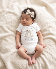 Fall Baby Shower Gift, Little Boo Bodysuit, Newborn Coming Home Outfit, Little Boo is Due, Baby Girl Autumn Gifts