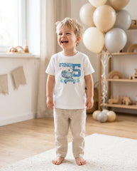 OFishally 5th Birthday Whale Shirt, Under the Sea Ocean Party Tee