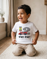 Two Fast Birthday Shirt, 2nd Birthday Shirt, Pit Crew Birthday, Cars Birthday Shirt, Race Car Birthday Shirt, 2 Fast 2 Curious Shirt, Racing