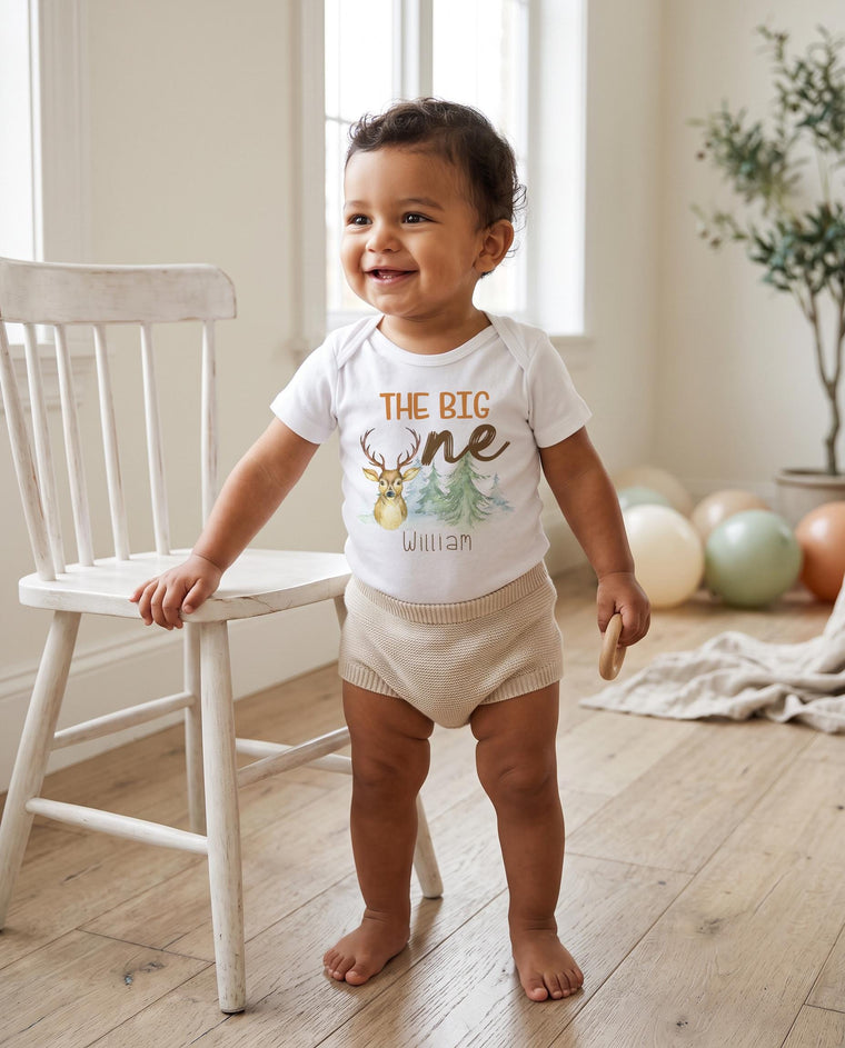 First Birthday Onesie®, Hunting Birthday, Wild One Birthday, The Big One, Deer Party, Deer Hunting Party, Wild One, Our Little Deer, Hunting