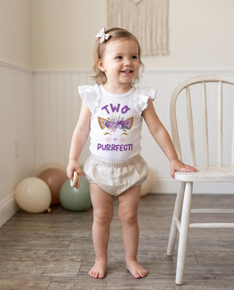 2nd Birthday Shirt, Kitten Birthday, Kitty Birthday shirt, Custom Birthday, Cat Birthday, Cat Shirt, Second Birthday, Two Purrfect, Kitty