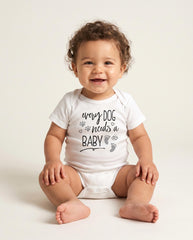 every dog needs a baby, the perfect baby shower gift for first time parents