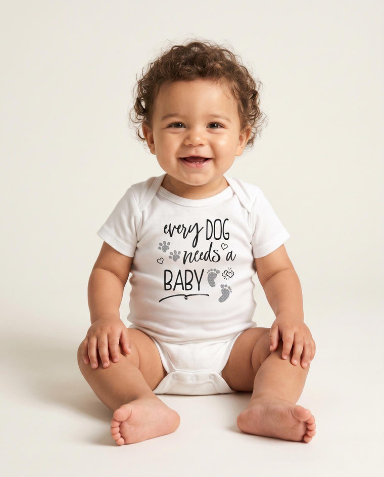 First Time Parents Gift, Every Dog Needs a Baby Bodysuit