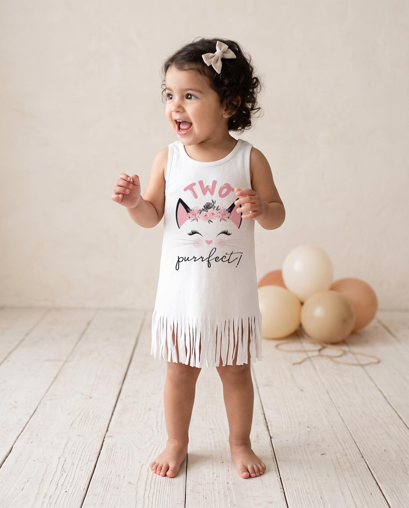 2nd Birthday Shirt, Kitten Birthday, Kitty Birthday shirt, Custom Birthday, Cat Birthday, Cat Shirt, Second Birthday, Two Purrfect, Kitty