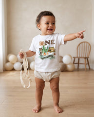 First Birthday Shirt, Camping Birthday, 1st Birthday, Camping Bear Party, Lumberjack Party, ONE HAPPY CAMPER, Wild One Birthday, Camp Party