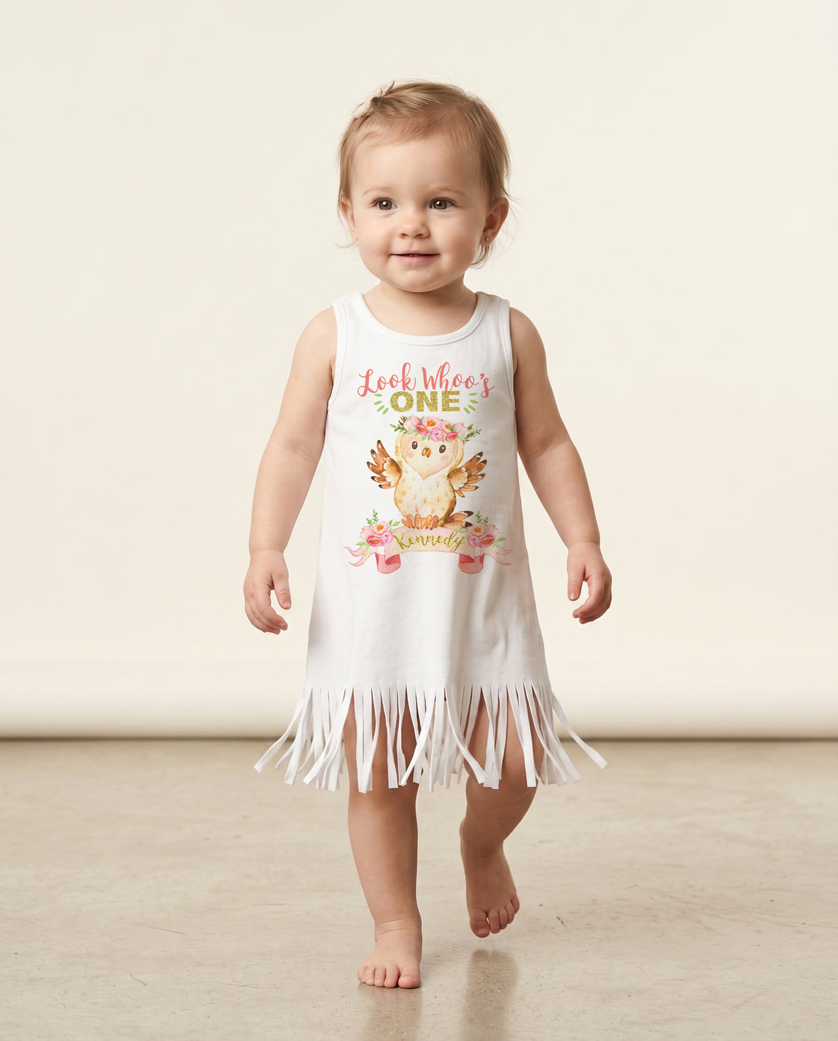Look Whoo’s One Personalized Birthday Outfit, Owl Theme