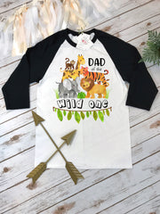 Dad of the Wild One, Wild One Party, Jungle Birthday, Safari Birthday