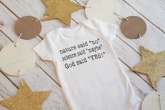 Nature Said No, Science Said Maybe - Bella Lexi Boutique